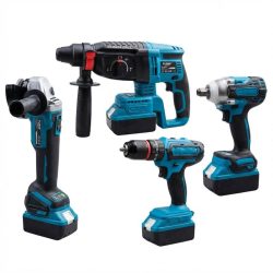   Sada akumulátorového náradia Flinke – 96 V, 4-dielna FK-4055