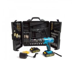 Aku vŕtačka Flinke 150-dielna sada FK-8016