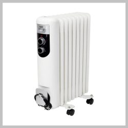   Domáca elektronika Elektrický olejový radiátor 2000 W, 9 prvkov FKOS9M