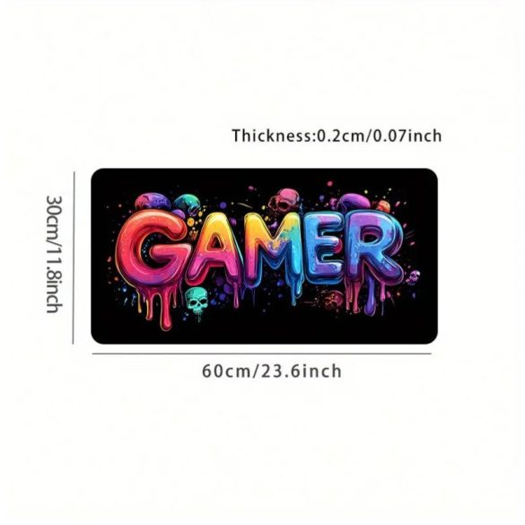 Gamer podložka pod myš s motívom GAMER – 60 x 30 cm FM2316318-3