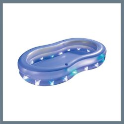 FunSicle Nafukovací detský bazén s LED osvetlením FSM1