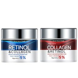   YOUNGCOME Retinol & Kolagénová sada na starostlivosť o pleť – Intenzívna hydratácia na deň a na noc FV6440628