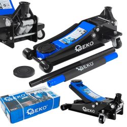   GEKO nízkoprofilový 2-piestový hydraulický zdvihák 3T 85–430 mm G02187