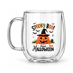   Sklenený hrnček s halloweenským vzorom 350 ml G4M1W583VG-2