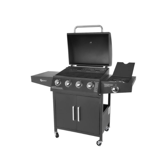 Plynový gril John Gardener s 4+1 horákmi a bočným zapaľovačom, 14,5 kW, G80516