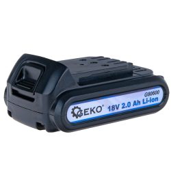 Akumulátor Geko 18 V 2,0 Ah Li-ion G80600