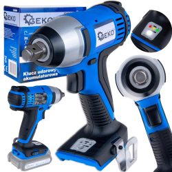 Akumulátorová vŕtačka Geko 18 V 150 Nm – G80609