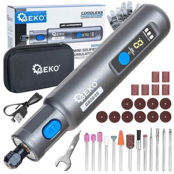 Geko Akumulátorová mini brúska 3,6 V G80645