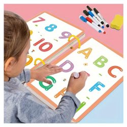   48-stranová kniha na kreslenie a písanie – abeceda, čísla, obťahovanie, vyfarbovanie GC3435125