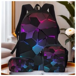 3-dielna školská súprava – geometrický vzor GC4223370