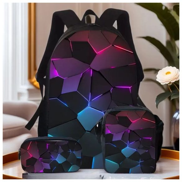 3-dielna školská súprava – geometrický vzor GC4223370