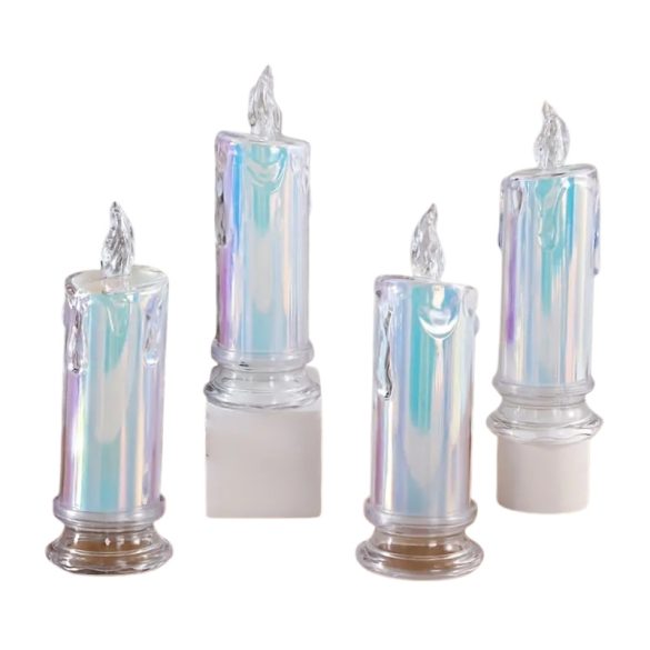 Sada 4 kusov LED bezplameňových sviečok GF1095924