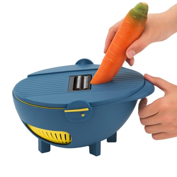 Ručný krájač zeleniny s miskou – dvojvrstvové uloženie GKH1