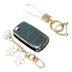   Prémiová sada ochranných puzdier na kľúče od auta – špeciálna tmavozelená GL1147053-3