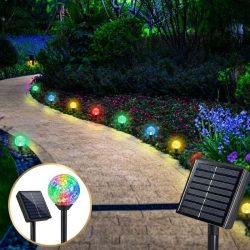 Záhradné svietidlo na solárnu energiu 20 ks GL263310