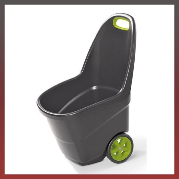 KETER EASY GO XL plastové kolečko 62 l šedo-zelené GOXL62L