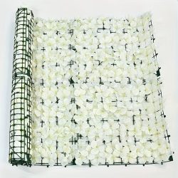   Vonkajšia záclona s umelými kvetmi, dekorácia na plot 50x100cm GP352405-F