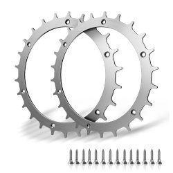   RISELION nerezový disk s hrotmi pre robotickú kosačku – 2 ks, Ø 170 mm – GQ1175522