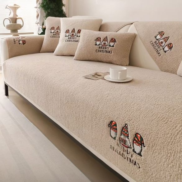 Poťah na trojmiestnu pohovku – 90 × 180 cm – khaki GR321424K3