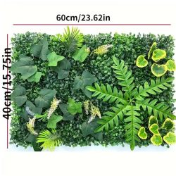 Panel s umelými rastlinami 60 x 40 cm GT2014735