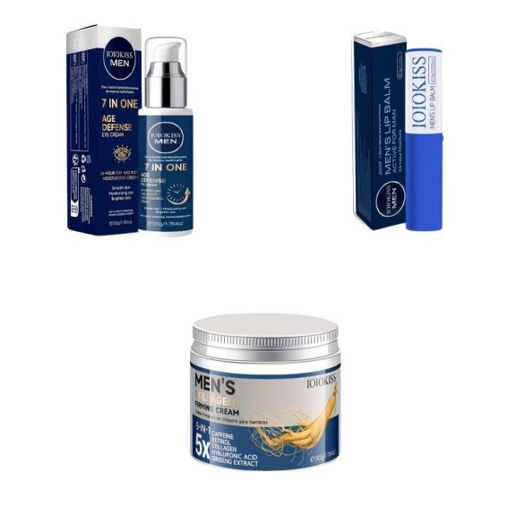 IOIOKISS MEN 3 v 1 Sada na starostlivosť o pleť – Komplexná ochrana pre mužov GX11823797