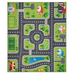   Detský koberec s motívom mestských ciest v parku 100 x 200 cm GYSZ45