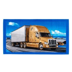   Farebný vzorovaný plážový uterák (70x140 cm) H-70X140-12