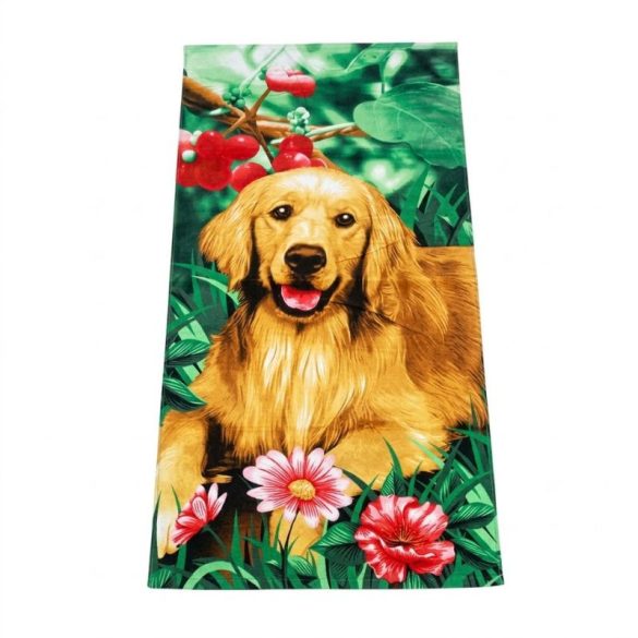 Farebný vzorovaný plážový uterák (70x140 cm) H-70X140-16