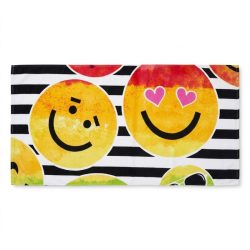 Farebný plážový uterák s vzorom (70x140 cm) H-70X140-2