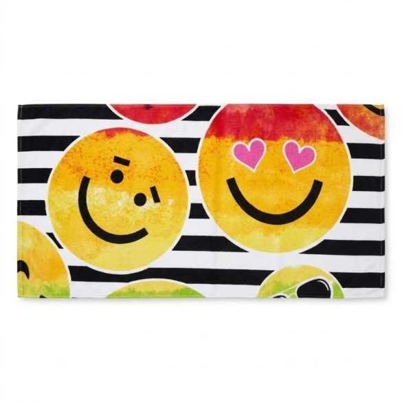 Farebný plážový uterák s vzorom (70x140 cm) H-70X140-2