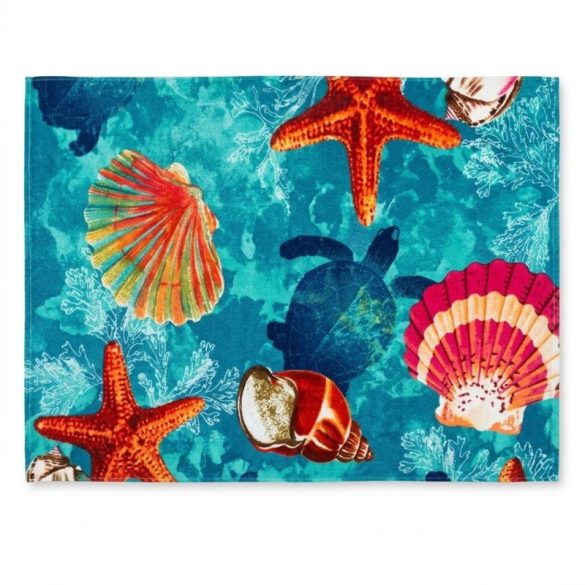 Farebný vzorovaný plážový uterák (70x140 cm) H-70X140-3