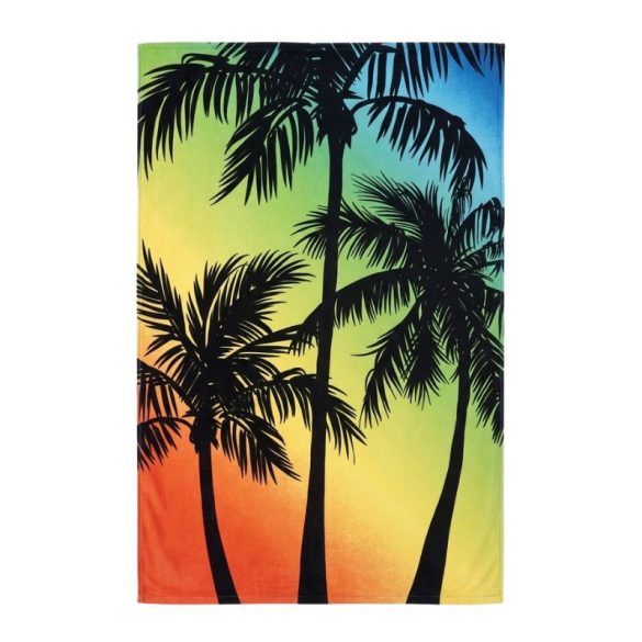 Farebný vzorovaný plážový uterák (70x140 cm) H-70X140-9