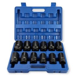   Haina 12-dielna Sada Nástrčných Kľúčov pre Stroje 3/4" (24–41 mm) – 12-hran HA-0051