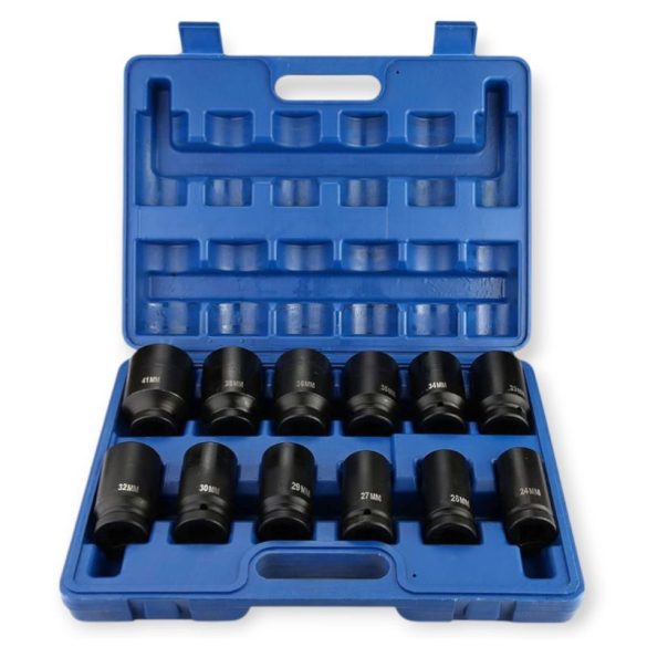 Haina 12-dielna Sada Nástrčných Kľúčov pre Stroje 3/4" (24–41 mm) – 12-hran HA-0051