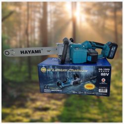   HAYAMI Elektrická reťazová píla 88V s 2 batériami HA-1009