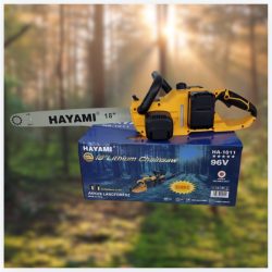   HAYAMI Elektrická reťazová píla 96V s 2 batériami HA-1011