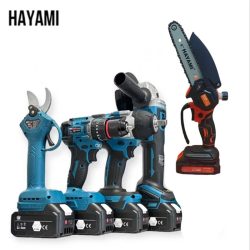 Hayami 5-dijelni akumulatorski set alata 88V HA-1022