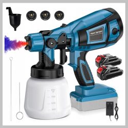   HAYAMI Akumulátorová striekacia pištoľ 96V s 2 batériami HA-1036
