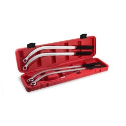   Sada predĺžených a zahnutých hviezdicových kľúčov (kladkový kľúč) HA-1097