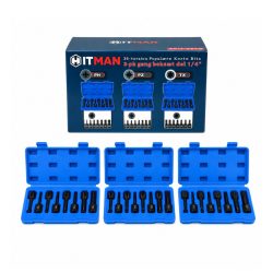   Hitman 24-dielna sada strojových bitov Hex, Torx a XZN HA-1219