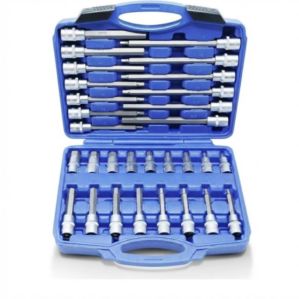 Haina Profesionálna 30-dielna Sada Predĺžených Imbusových Nástavcov (1/2") HA-1316