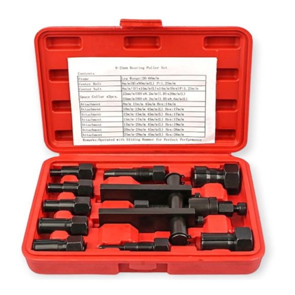 Sada na Vyťahovanie Vnútorných Ložísk (8–25 mm) HA-2226
