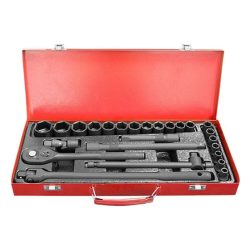   Hitman 12 bodová račňová sada nástrčných hlavíc 26 dielov 8 až 32 mm HA-6818