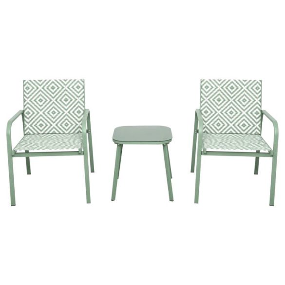 Mexico 3-dielna záhradná súprava zelená HDO0381