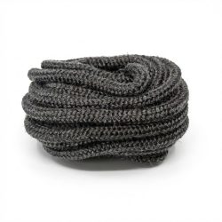   Žiaruvzdorná tesniaca šnúra 6 mm sivá mäkká / 4 m HERM-TZS-002