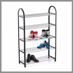 Herzberg HG-04517: 5-úrovňový regál na topánky HG-04517