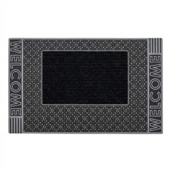 HİLAL Welcome rohož s nápisom a vzorovaným rámom HL05