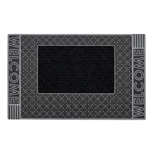 HİLAL Welcome rohož s nápisom a vzorovaným rámom HL05