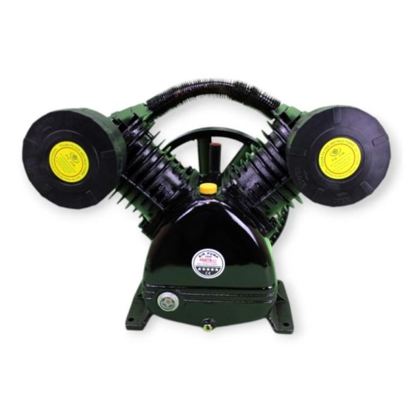 Hitman dvojvalcový olejový kompresor V, s remeňovým pohonom, 12 bar, HM-2090