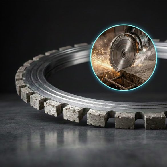 Diamantový rezací kotúč s prstencom Haina 600 mm HM-7421ring